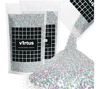 V1rtus | 2 X Glitter Grout Additive 100g (Silver Holographic)