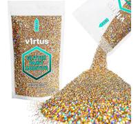 v1rtus Gold Silver Holographic Glitter Paint Additive 100g