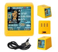 V2 Bitcoin Miner, 1060 KH/s V2 Intelligent Display with ESP32 and Table Clock Bitcoin BTC Solo Lottery Bitcoin Crypto Lottery Miner Compatible with Nerd Miner v2