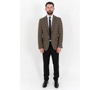 V2 Classic Men's Arthur Tweed Blazer in Beige | Size: 38R V2 Classic Beige 38R