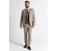 V2 Classic Men's Charlie - Light Brown Jacket With Coffee Waistcoat | Size: 44R V2 Classic Light Brown 44R