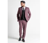 V2 Classic Men's Charlie - Lilac Blazer With Black Waistcoat | Size: 38R V2 Classic Lilac 38R