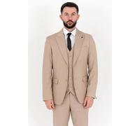 V2 Classic Men's Mark Three Piece Sand Suit in Beige | Size: 48R V2 Classic Beige 48R