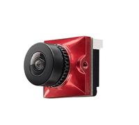 V2 FPV Camera Ratel2 .1mm Lens 16:9/4:3 NTSC/PAL Switchable 19 * 19mm Super WDR For Racing Drone RC Model(Caddx Ratel 2 Red)
