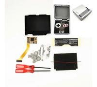 V2 IPS Screen LCD Kits compatible with GBA SP Backlight LCD Screen 5 Levels Brightness V2 Screen compatible with GBA SP Console And pre-cut Shell N...
