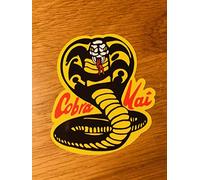 V2 Mi445 Cobra Kai Sticker, Karate Kid Strike First No Mercy Decal