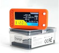 V2 Pro 250KH/s T-Display S3 Bitcoin Solo Lottery Miner - Low Power Consumption, WiFi, USB-C - Edition, 3.125 BTC Winning Potential - Ideal for Home Mining (Orange)