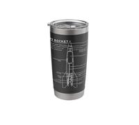 V2 Rocket German WW2 Ballistic Rocket Gift Stainless Steel Insulated Tumbler