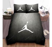 v2209 Bed Sheets Michael Jordan Cover Quilt Duvet Cover Set Kids Queen Bed Linen Bedclothes3-Piece Bedding Set (1 Duvet Cover + 2 Pillow Shams) Bed...