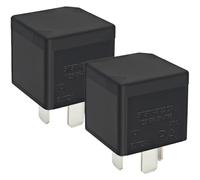 V23136-B1-X66 5M5T 14B192 CA Relays (Pack of 2) - 40A 12VDC 4-Pin SPST Automotive Relays for Aston Martin V8 Vantage, Ford Focus, Lincoln MKZ
