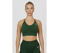 V3 Apparel Tempo Seamless Multi-Way Sports Bra - Hunter Green - XS