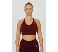 V3 Apparel Tempo Seamless Multi-Way Sports Bra - Pomegranate Red - M