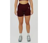 V3 Apparel Tempo Seamless Scrunch Shorts - Pomegranate Red - M