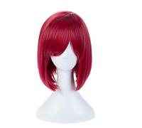 V3 Killing Harmony Yumeno Himiko Red Cosplay Wig for Women Short Wig Heat Resistant Hair Party Wig
