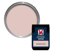 V33 Renovation Bohemian Rose Satinwood Multi-Surface Paint, 50Ml Tester Pot