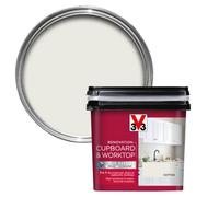 V33 Renovation Cupboard & Worktop Paint 750Ml Cotton, Cream