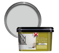 Libéron V33 Renovation Floor & Stairs Paint, Feather Satin, 2L