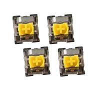 V3Pro 4pcs Yellow Switch with Numeric Keyless Mechanical Gaming Keyboard and More 3 Pin LED Switch