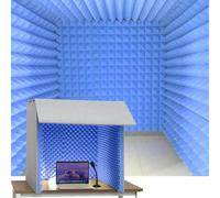 V3VOGUE Portable Vocal Recording Booth, Studio Equipment, Microphone Shield Desktop Soundproof Cover, Increase Sound Clarity, Create Best Recording Conditions, Vocal Absorbing Shield To Filter Vocal