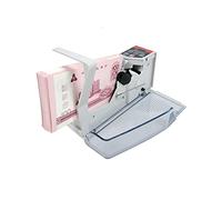 V40 Bill Money Counter Machine Mini Portable Handy Currency Counter Machine Money Cash Counting Machine Banknote Counting(White-V40)