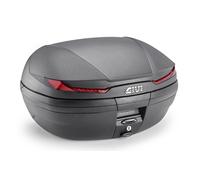 V45 Arena Monokey® top case black, with red reflectors/max. payload 10 kg