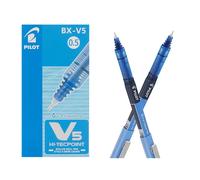 V5 Liquid Ink Rollerball 0.5mm Tip Blue - Pack of 12 Pilot Multi One Size