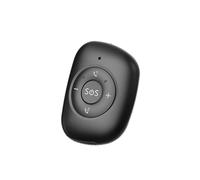 V50 4G GPS Real-time Tracking Pendant Tracker Falling Alert Two-way Calling SOS Alarm Locator For Elderly Women Kids APP(V50-black)