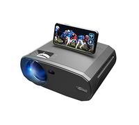 V50 Portable 5g Projector Mini Smart Real 1080p Full Movie Proyector 200'' Large Screen Led Projectors (Color : D) (D) small gift