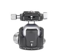 V52 / V44 V36 Tripod Low Gravity Center Dual Panoramic Ball Head For Digital SLR Cameras(V52)