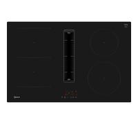 Neff V58NBS1L0 hob Black Built-in 80 cm Zone induction hob 4 zone(s) Built-in hood