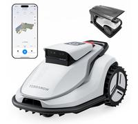 V600 Wire-Free Robot Lawn Mower for Gardens up to 600m² | Wire-Free Operation, App-Controlled Grass Cutting, No Boundary Wire Needed, Covers up to 600m², Quiet Automatic Mowing