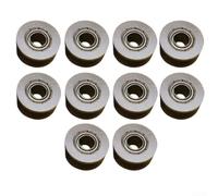 V624ZZ Sliding Bearing 4x13x6mm 10pcs High Load Capacity | High load capacity, smooth rolling action, construction, for ideal for heavy machinery, silver finish