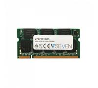 V7 1GB DDR1 PC2700 - 333Mhz SO DIMM Notebook Memory Module - V727001GBS