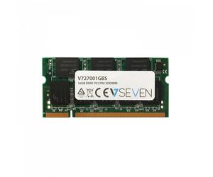 V7 1GB DDR1 PC2700 - 333Mhz SO DIMM Notebook Memory Module - V727001GBS