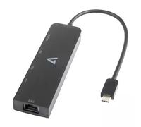 Usb-C Adaptor V7 V7Ucrj25Ghub-Blk NEW
