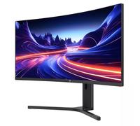 V7 34" Viewable Curved Monitor - WQHD - 3440 x 1440 - Height Adjustable