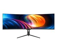 V7 49" USB-C (65W PD) Viewable Curved Monitor - DQHD - 5120 x 144
