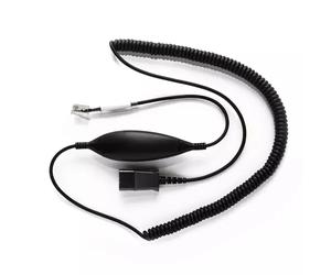 V7 BL-10+P telephone cable 2 m Black