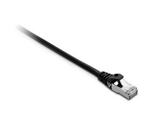 V7 Black Cat7 Shielded & Foiled Sftp Cable Rj45 Male To Rj45 Male 5M 16.4Ft. Cab
