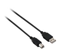 V7 Black USB Cable USB 2.0 A Male to USB 2.0 B Male 3m 10ft