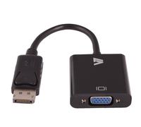 V7 Black Video Adapter DisplayPort Male to VGA Female