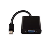 V7 Black Video Adapter Mini DisplayPort Male to VGA Female