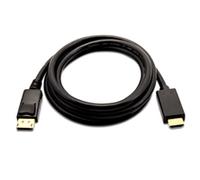 V7 V7DP2HD-02M-BLK-1E 2 M Displayport/Hdmi A/V Cable for Audio/Video Device V7DP2HD-02M-BLK-1E