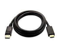 V7 V7DP2HD-02M-BLK-1E 2 M Displayport/Hdmi A/V Cable for Audio/Video Device V7DP2HD-02M-BLK-1E
