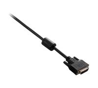 V7 Black Video Cable DVI-D Male to DVI-D Male 2m 6.6ft. Cable length: 2 m Connector 1: DVI-D Connector 2: DVI-D. Weight: 120 g