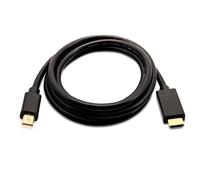 V7 Black Video Cable Mini DisplayPort Male to HDMI Male 2m 6.6ft