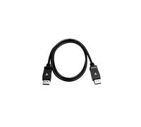 V7 Black Video Cable Pro DisplayPort Male to DisplayPort Male 1m 3.3ft