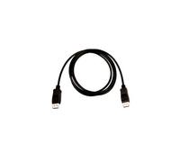 V7 Black Video Cable Pro DisplayPort Male to DisplayPort Male 2m 6.6ft
