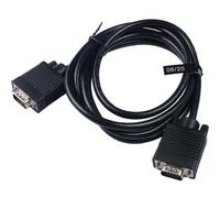 V7 Black Video Cable VGA Male to VGA Male 2m 6.6ft