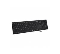 V7 Bluetooth Keyboard KW550DEBT 2.4GHZ Dual Mode, German QWERTZ - Blac